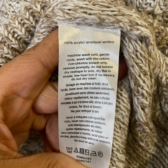 Calvin Klein Jeans Turtleneck knit Grandpa Sweater size large - Picture 11 of 15